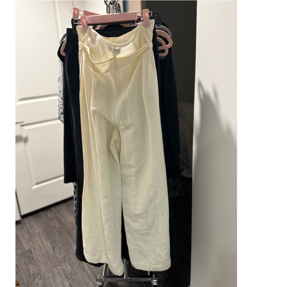 Rails - Jess Linen Pant W/Pockets & Buttons - Cre… - image 5